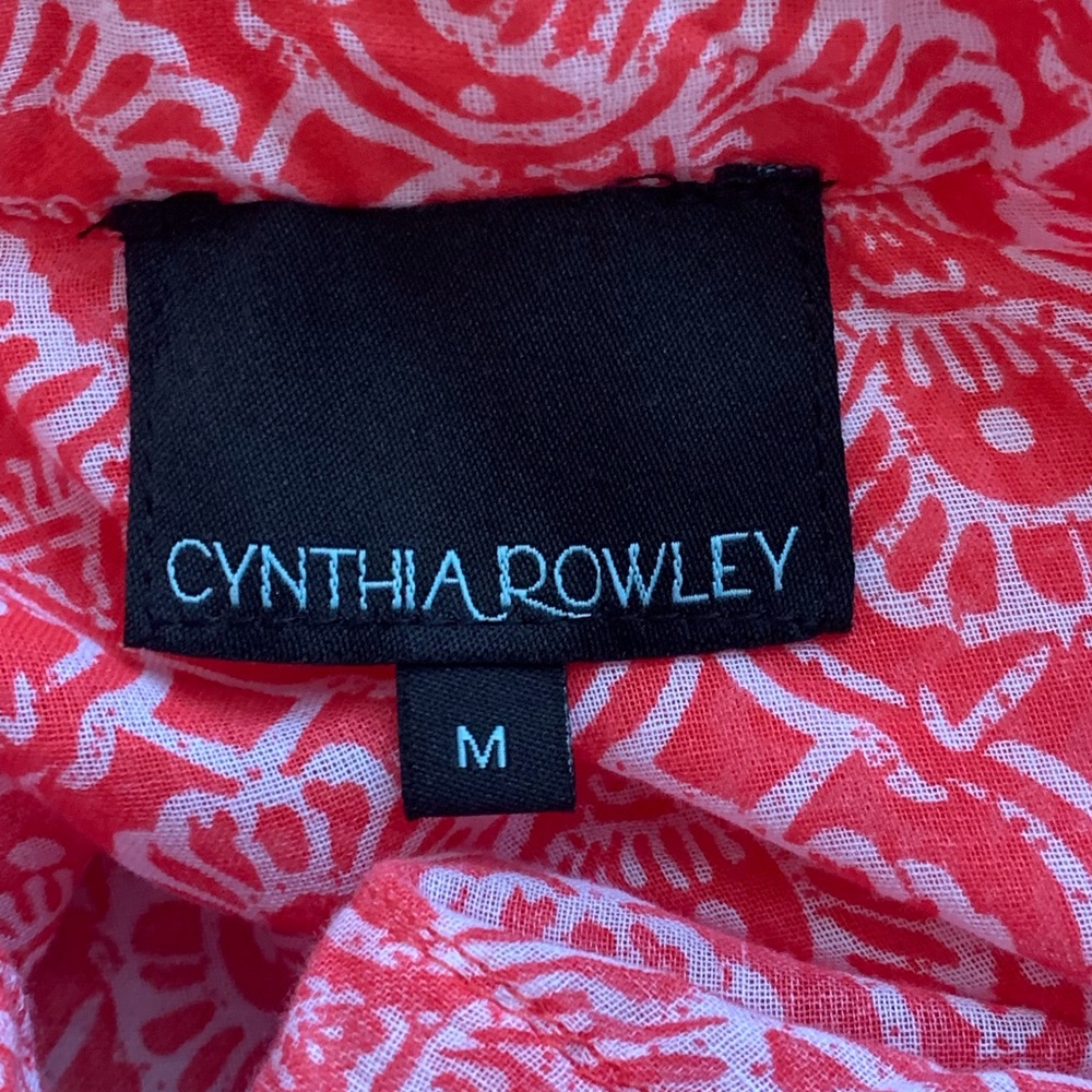 Cynthia Rowley Tunic Top SZ - M - Picture 4 of 5